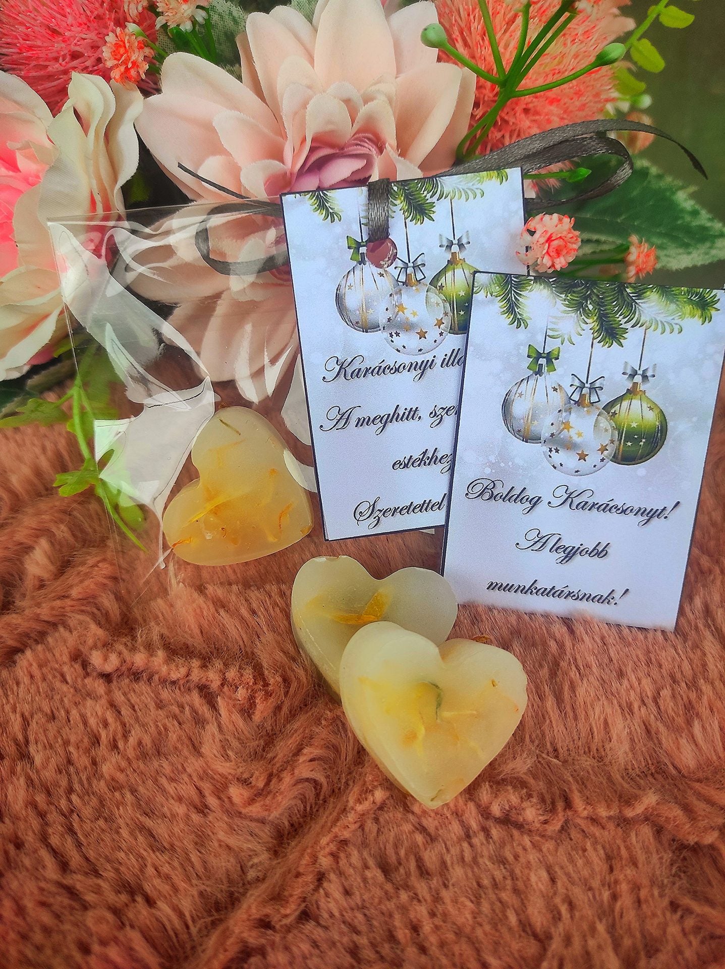 Karácsonyi illatviasz munkatársnak